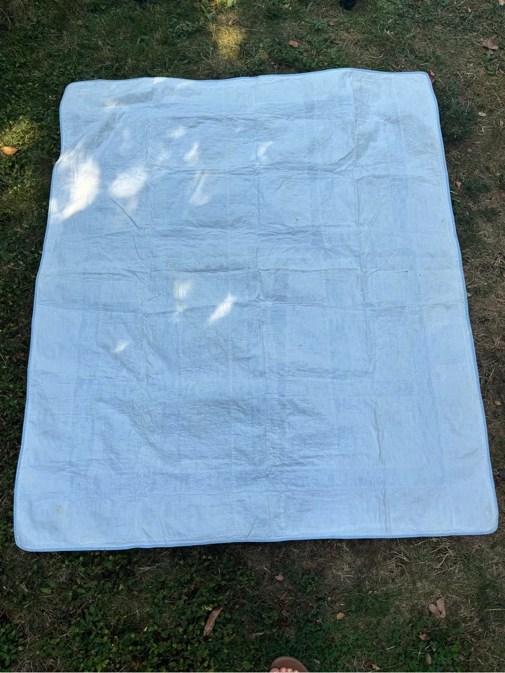 Antique quilt Mayflower